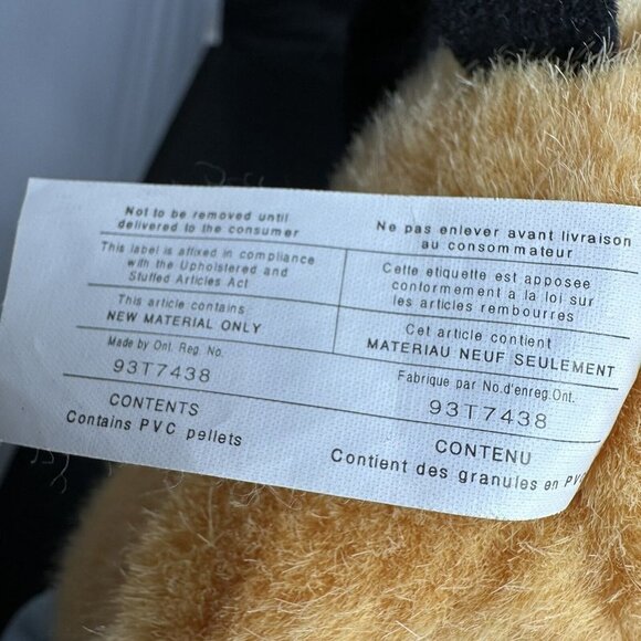 Vintage Walt Disney Co Pluto Plush Stuffed Animal Doll Toy Collectible Puppy - Picture 8 of 13